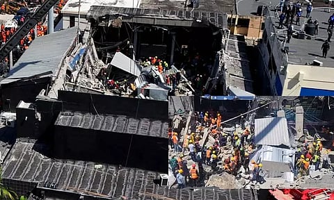 இரவுநேர கேளிக்கை விடுதியின் மேற்கூரை சரிந்து விழுந்து விபத்து; 66 பேர் பலி