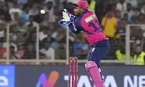 ராஜஸ்தான் கேப்டன் சஞ்சு சாம்சனுக்கு அபராதம்