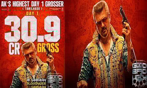 "குட் பேட் அக்லி" முதல் நாள் அதிகாரபூர்வ வசூல் வெளியீடு