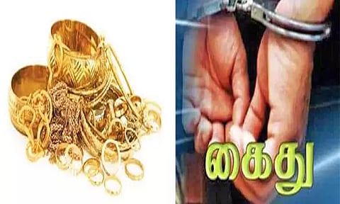 தூத்துக்குடியில் மூதாட்டியிடம் நகை பறித்த 2 பேர் கைது: 15 சவரன் நகை மீட்பு