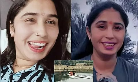 இளம்பெண்ணை கழுத்தை நெரித்து கொன்று உடலை எரித்து ஆற்றில் வீசிய கொடூரம்