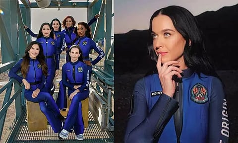 பெண்கள் குழுவுடன் நாளை விண்வெளிக்கு செல்லும் அமெரிக்க பாடகி கேட்டி பெர்ரி
