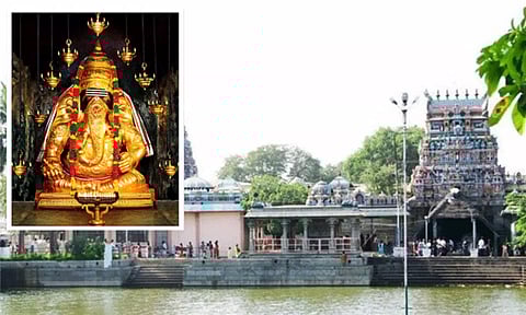 பிள்ளையார்பட்டி கற்பகவிநாயகர் கோவிலில் இன்று தீர்த்தவாரி உற்சவம்