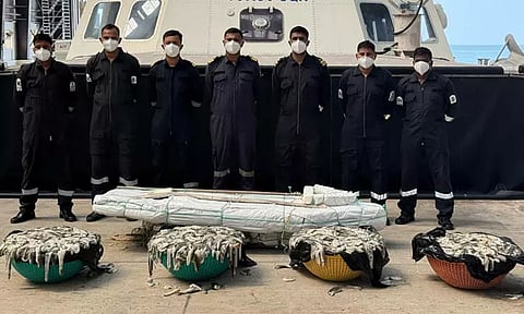 ராமநாதபுரம்: ரூ. 58 லட்சம் மதிப்புள்ள கடத்தல் கடல் அட்டைகள் பறிமுதல்