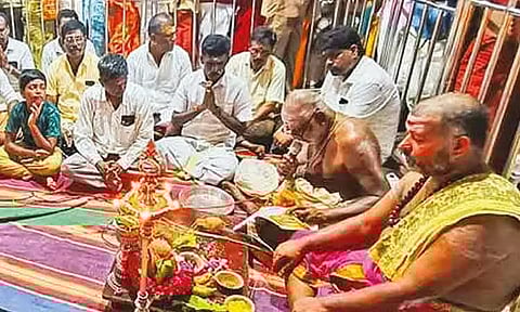 இந்தாண்டில் அதிக மழை இருக்கும்: ராமேசுவரம் கோவிலில் வாசித்த பஞ்சாங்கத்தில் தகவல்