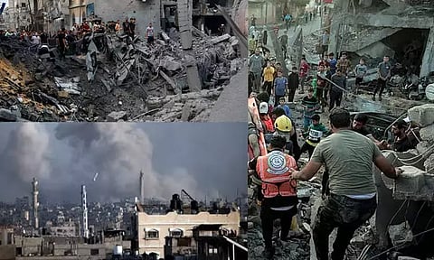 இஸ்ரேல்- ஹமாஸ் போர்: காசாவில் பலி எண்ணிக்கை 51 ஆயிரமாக உயர்வு