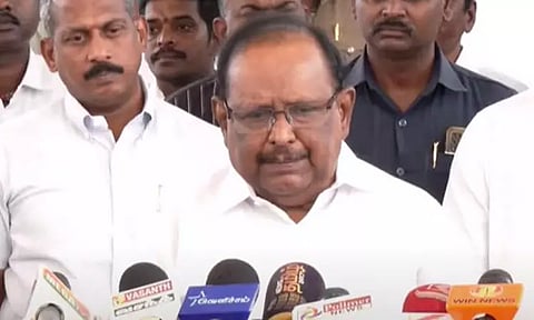 நீட் விவகாரம்: நீதிமன்றம் மூலம் தீர்வு - அமைச்சர் ரகுபதி பேட்டி