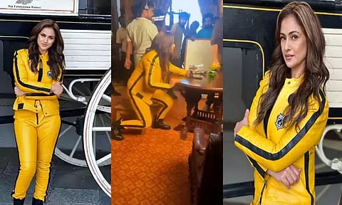 "குட் பேட் அக்லி" படப்பிடிப்பு காட்சியை பகிர்ந்த சிம்ரன்