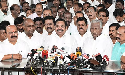 பாஜகவுடன் கூட்டணி மட்டுமே... கூட்டணி ஆட்சி கிடையாது - எடப்பாடி பழனிசாமி பேட்டி