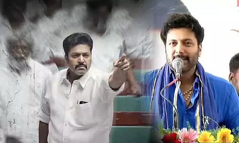 ''Sekhar Babu made a sudden phone call after watching the teaser of 'Karate Babu'' - Ravi Mohan broke the secret on stage