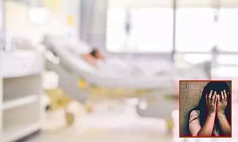 ஐ.சி.யு.வில் இருந்த விமான பணிப்பெண்ணுக்கு பாலியல் துன்புறுத்தல்; போலீசார் விசாரணை