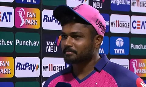 நாங்கள் நல்ல தொடக்கத்தை கொடுத்தோம்; டெல்லியை ஸ்டார்க் வெற்றி பெற வைத்தார் - சஞ்சு சாம்சன்