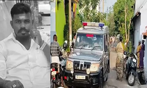 மனைவி கண்முன்னே தலை துண்டித்து இளைஞர் கொலை - 4 பேர் கைது