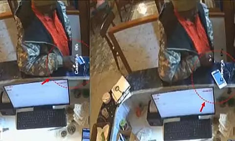 செல்போன் என நினைத்து பேடிஎம் மிஷினை திருடி சென்ற நபர்