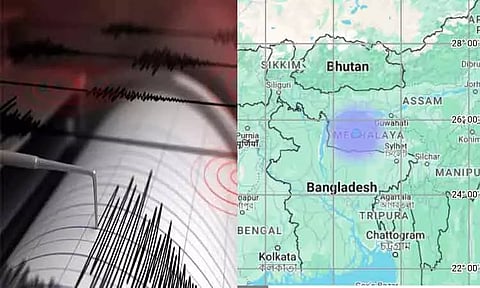மேகாலயாவில் ஒரே நாளில் அடுத்தடுத்து இரண்டு முறை நிலநடுக்கம்... மக்கள் அச்சம்