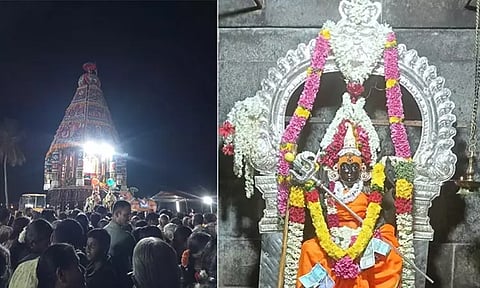 நொய்யல் செல்லாண்டியம்மன் கோவில் தேரோட்டம்