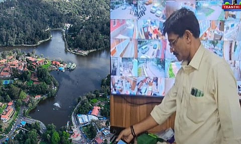 கொடைக்கானலில் போக்குவரத்து நெரிசலை சரி செய்ய சிசிடிவி மூலம் கண்காணிக்க ஏற்பாடு