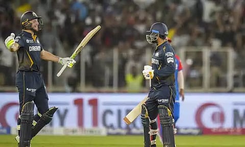 97 ரன்களில் நின்றபோது திவேட்டியாவிடம் கூறியது இதுதான் - பட்லர் விளக்கம்