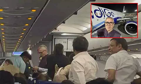 முதல்-மந்திரி நள்ளிரவில் 3 மணிநேரம் தவிப்பு; திருப்பி விடப்பட்ட விமானம்