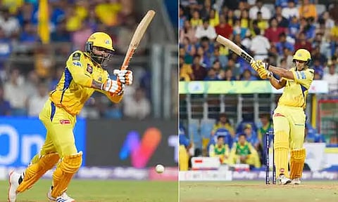 துபே, ஜடேஜா அரைசதம்.. மும்பை அணிக்கு சவாலான இலக்கு நிர்ணயித்த சென்னை