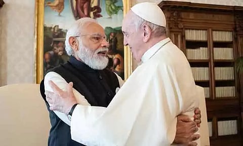 போப் பிரான்சிஸ் மறைவு: பிரதமர் மோடி இரங்கல்