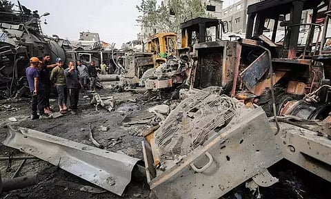 இஸ்ரேல் நடத்திய வான்வழித் தாக்குதல்: காசாவில் 17 பேர் பலி