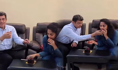 Ajith - Shalini celebrate 25th wedding anniversary: Video goes viral