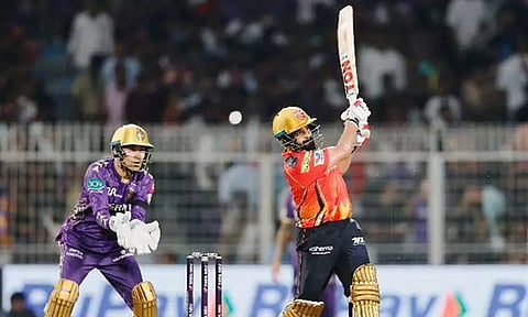 ஐபிஎல்: கொல்கத்தா - பஞ்சாப் ஆட்டம் மழையால் ரத்து