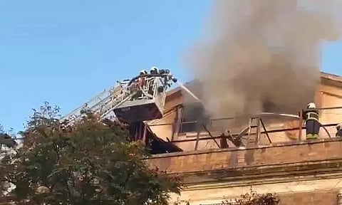 மும்பை: அமலாக்கத்துறை அலுவலக கட்டிடத்தில் பயங்கர தீ விபத்து