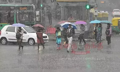 6 மாவட்டங்களில் மதியம் 1 மணி வரை மழைக்கு வாய்ப்பு