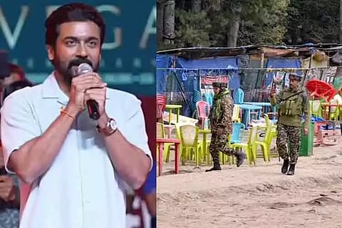 எந்த ஒரு பயங்கரவாதமும் இழப்பை தான் கொண்டு வரும் - நடிகர் சூர்யா வேதனை