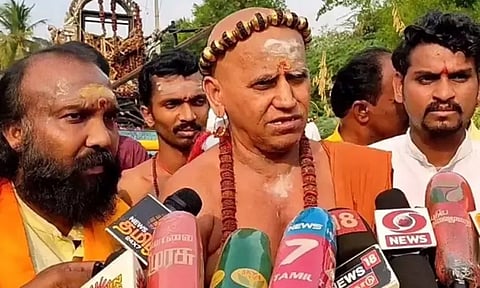 பாகிஸ்தானுக்கு தக்க பதிலடி கொடுக்க வேண்டும் - மதுரை ஆதீனம் பேட்டி