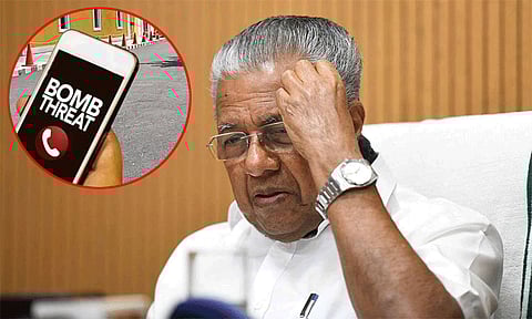 கேரள முதல் மந்திரி பினராயி விஜயன் வீட்டுக்கு வெடிகுண்டு மிரட்டல்