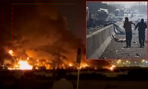 ஈரான் துறைமுக விபத்து - பலி எண்ணிக்கை 40 ஆக உயர்வு