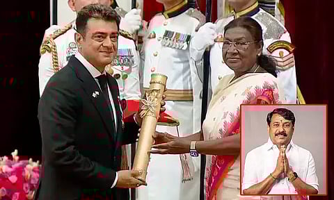 நடிகர் அஜித்குமாருக்கு நயினார் நாகேந்திரன் வாழ்த்து