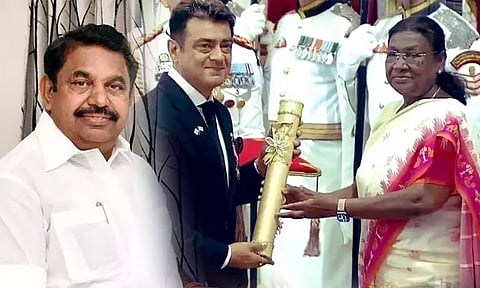 Edappadi Palaniswami congratulates actor Ajith