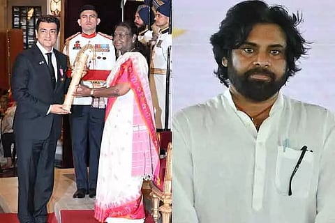 பத்மபூஷன் விருது பெற்ற அஜித்குமாருக்கு பவன் கல்யாண் வாழ்த்து