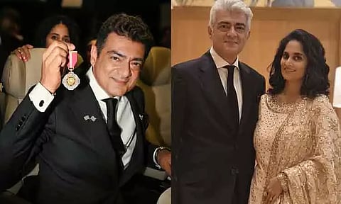 'அஜித் விருது பெற்றது பெருமையாக உள்ளது' - நடிகை ஷாலினி பேட்டி