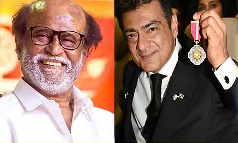 Rajinikanth congratulates Ajith