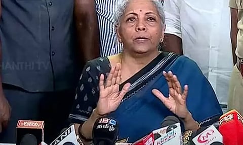 ஜிஎஸ்டி வரி - மோடி தனியாக மக்களுக்கு வரி விதிப்பது போல் பேசப்படுகிறது - நிர்மலா சீதாராமன்