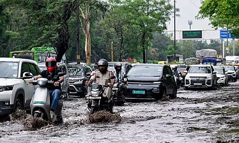 டெல்லி: 120 ஆண்டுகளில் இல்லாத 2-வது அதிக மழைப்பொழிவு பதிவு