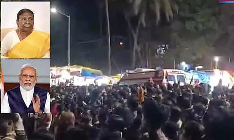 கோவாவில் கூட்ட நெரிசலில் சிக்கி 6 பேர் பலி: ஜனாதிபதி, பிரதமர் இரங்கல்