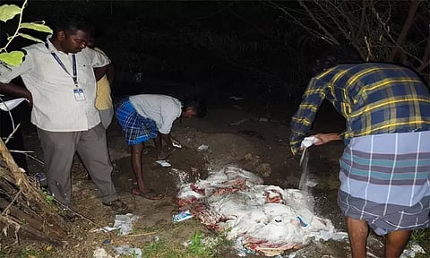 தூத்துக்குடியில் 110 கிலோ மாட்டிறைச்சி பறிமுதல் செய்து அழிப்பு: உணவு பாதுகாப்புத் துறை நடவடிக்கை