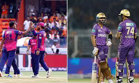 ஐபிஎல்: கொல்கத்தா - ராஜஸ்தான் அணிகள் இன்று மோதல்