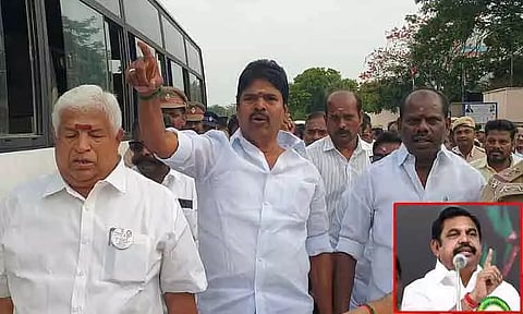 அ.தி.மு.க. எம்.எல்.ஏ. கைது: பூச்சாண்டிகளுக்கு பயப்படுபவர்கள் நாங்கள் அல்ல - எடப்பாடி பழனிசாமி