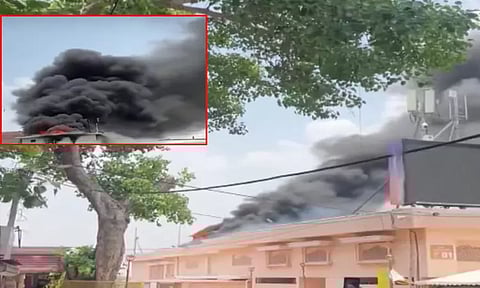 மத்திய பிரதேசத்தின் புகழ் பெற்ற மகாகாலேஸ்வரர் கோவிலில் தீ விபத்து