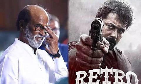 'கடைசி 40 நிமிடம் அற்புதம்' - ரெட்ரோ படத்தை பாராட்டிய ரஜினிகாந்த்
