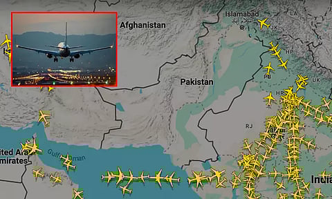 இந்திய வான்வெளி வழியே பாகிஸ்தானுக்கு செல்லும் 25 விமான வழிகளை மூடியது இந்தியா