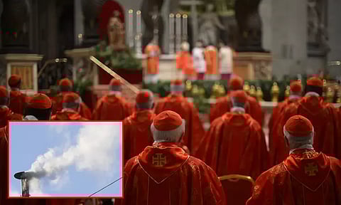 வெள்ளை புகை வெளியேறியது; புதிய போப் தேர்ந்தெடுக்கப்பட்டு விட்டார்