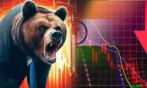 போர் பதற்றம்: கடும் சரிவை சந்தித்த இந்திய பங்குச்சந்தை